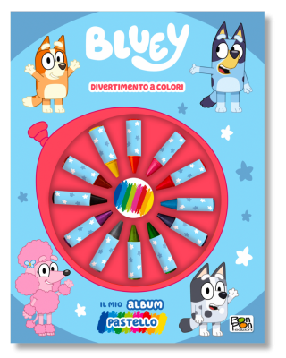 Divertimento a colori! Il mio album pastello Bluey